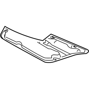 Toyota 53341-47010 Insulator, Hood