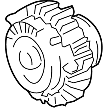 Toyota 16210-0P010 Coupling Assembly, Fluid