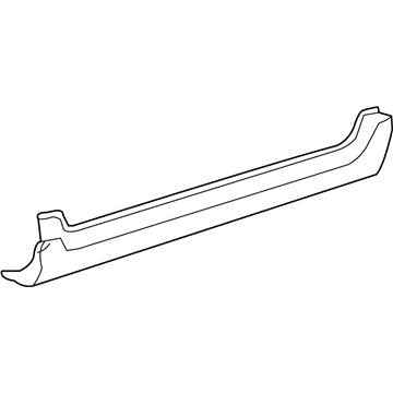 Toyota 76925-52101-B1 Protector, Side Mudguard, RH