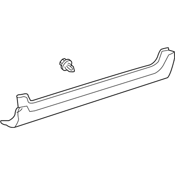 Toyota 76915-52901 Rocker Molding