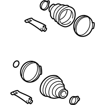 Toyota 04438-20135 Boot Kit