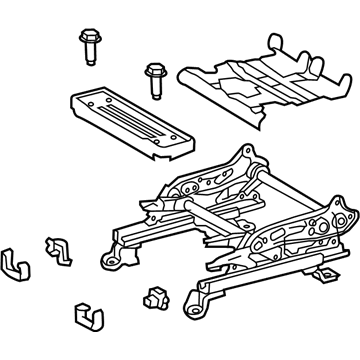 Toyota 71120-06160 Seat Adjust Assembly