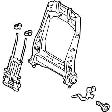 Toyota 71104-06010 Seat Back Frame