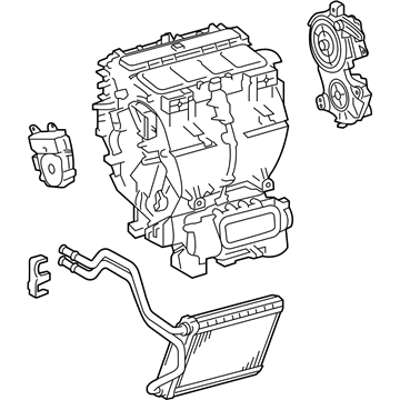 Toyota 87050-0E070 Case Assembly