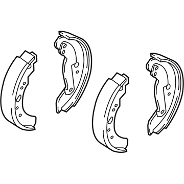 Toyota 04495-WB001 Brake Shoes