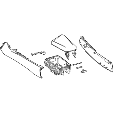 Toyota 58810-62030-C4 Center Console