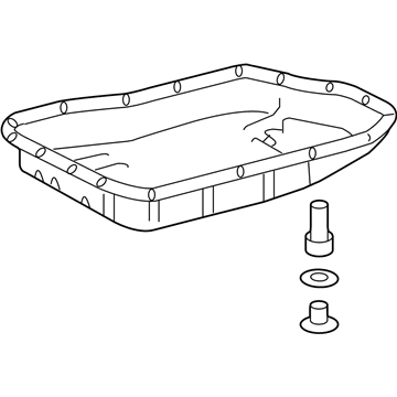 Toyota 35106-48011 Pan Sub-Assembly, TRANSA