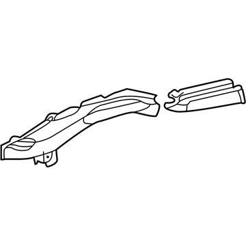 Toyota 57601-42090 Side Rail Assembly