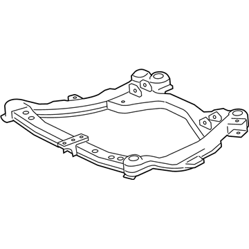 Toyota 51100-0T023 Frame Assembly, Front