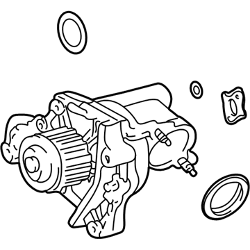 Toyota Corolla Water Pump - 16110-19076