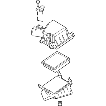 Toyota 17700-F2200 Air Cleaner Assembly