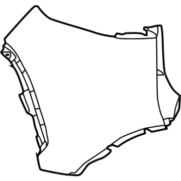 Toyota 52165-0A905 Side Cover