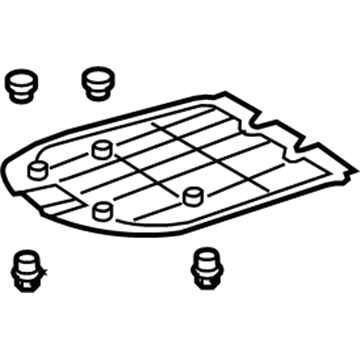 Toyota 58415-06010 Skid Plate