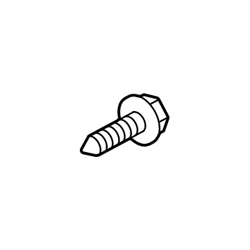 Toyota 90118-WB686 Lower Grille Screw