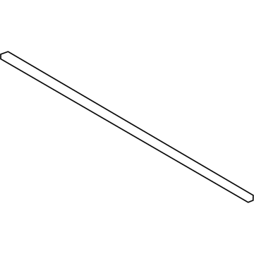 Toyota 53156-0R170 Shutter Assembly Lower Seal