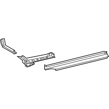 Toyota 57028-04022 Sidemember Assembly