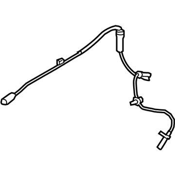 Toyota 89542-WB001 ABS Sensor