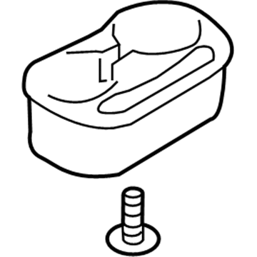 Toyota SU003-03208 Cup Holder Assembly