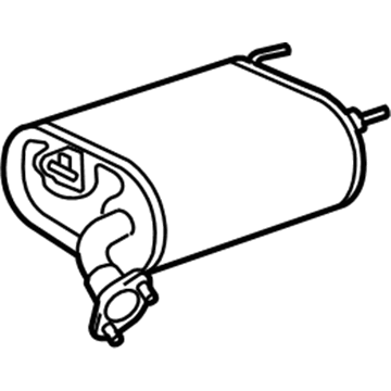 Toyota 17430-0P291 Rear Muffler