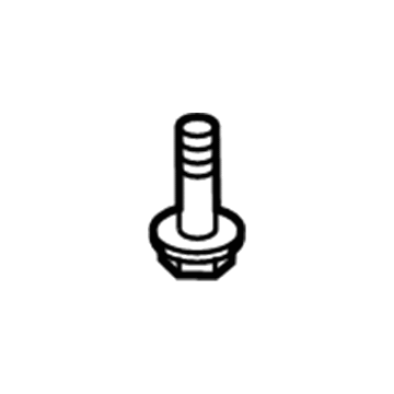 Toyota 90119-A0273 Rear Insulator Bolt