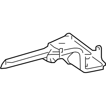 Toyota 89668-04040 ECM Lower Bracket