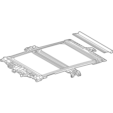 Toyota 63203-42160-C0 Sunroof Frame