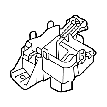 Toyota 82663-42120 Cover, Relay Block