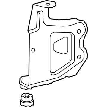 Toyota 88463-WAA01 Bracket, CONDENSER