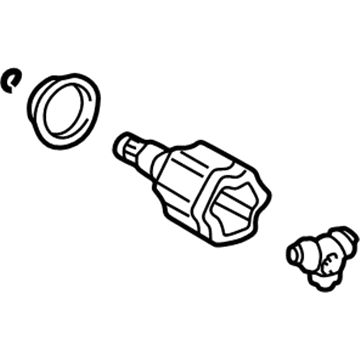 Toyota 43040-28011 Front Cv Joint Inboard, Left