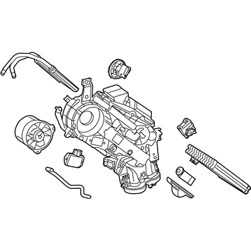 Toyota 87030-0E030 Blower Assembly, Air Con