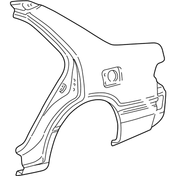 Toyota 61601-33251 Quarter Panel