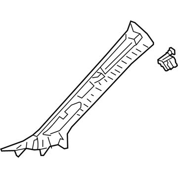 Toyota 62210-F4010-C1 GARNISH Assembly, Fr PIL