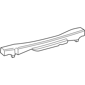 Toyota 52615-0C010 Absorber, Rear Bumper Energy