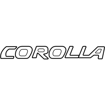 2023 Toyota Corolla Cross Emblem - 75442-0A040