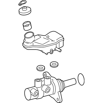 2013 Scion xB Brake Master Cylinder - 47201-12A22