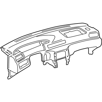 Toyota 55401-33050-G0 Pad Sub-Assy, Instrument Panel Safety