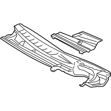 Toyota 55708-52241 LOUVER Sub-Assembly, Cow