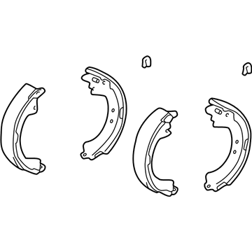 Toyota 04495-42030 Brake Shoes