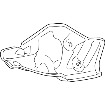 Toyota 17167-0S010 INSULATOR, Exhaust Manifold Heat