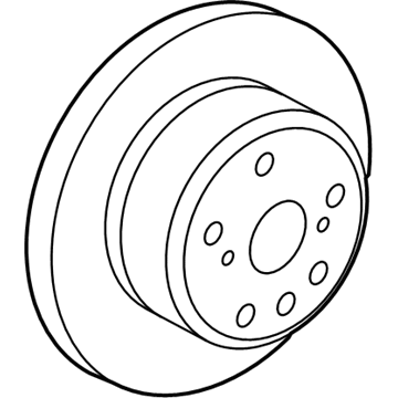 Toyota 42431-0E020 Rotor