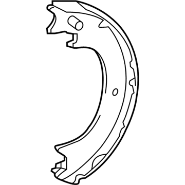 2012 Toyota Sienna Parking Brake Shoe - 46550-0E020