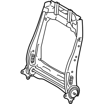 Toyota 71013-02210 Frame Sub-Assembly, Front Seat