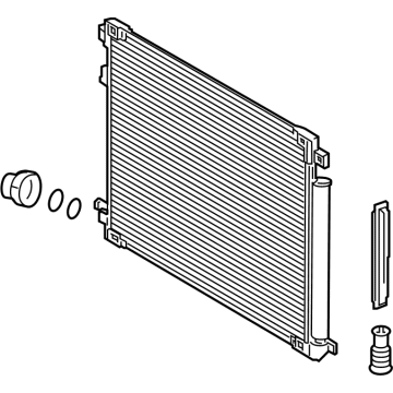 Toyota Grand Highlander A/C Condenser - 884A0-0E150