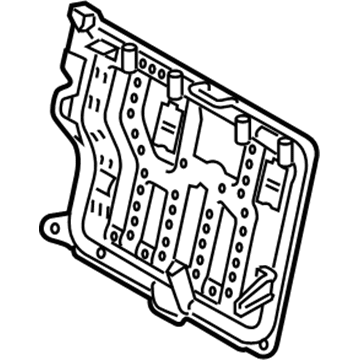 Toyota 71017-47100 Frame Sub-Assembly, Rear Seat