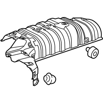 Toyota 58043-74011 INSULATOR Sub-Assembly