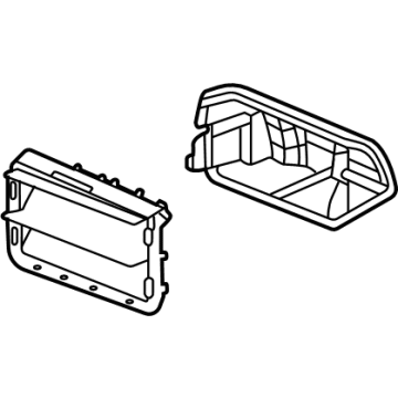 Toyota 62930-0E060 Duct Assembly, Quarter V