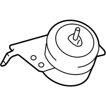 Toyota 12361-38190 Insulator, Engine Mounting, Front