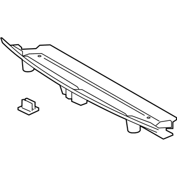 Toyota 16592-0T070 Guide, Radiator Air