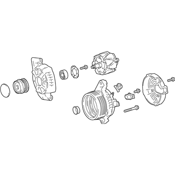 2019 Toyota Camry Alternator - 27060-0P410