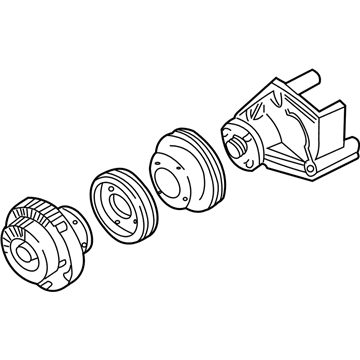 Toyota 16307-62011 Mount Bracket